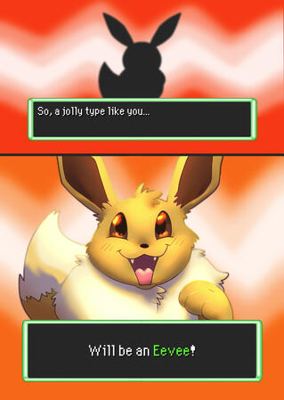 My piece for the Eevee Lovers United zine.