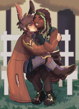 An art trade with transjnpr.