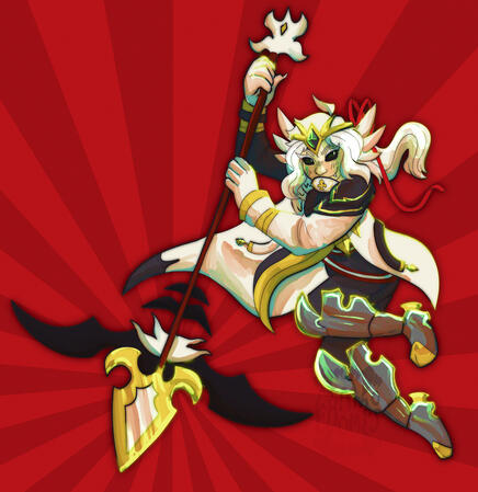 An art trade with Demistasis