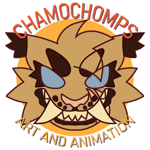 The chamochomps logo.